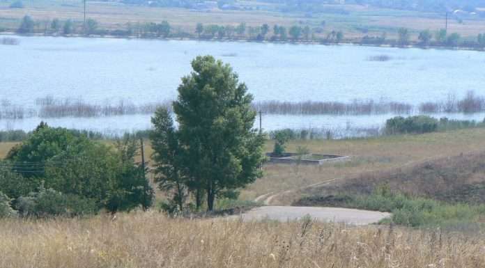 Рибалка в селі Вербоватовка