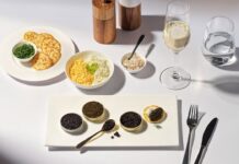 Passageiros de primeira classe da SWISS poderão desfrutar de degustação exclusiva de caviar