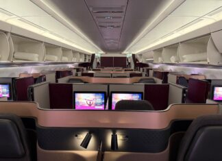 Всё тот же король: свежий взгляд на Qsuites Qatar Airways в Airbus A350