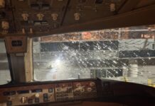 American Airlines 777 Diverts to JFK After Cockpit Windshield Shatters Over Atlantic